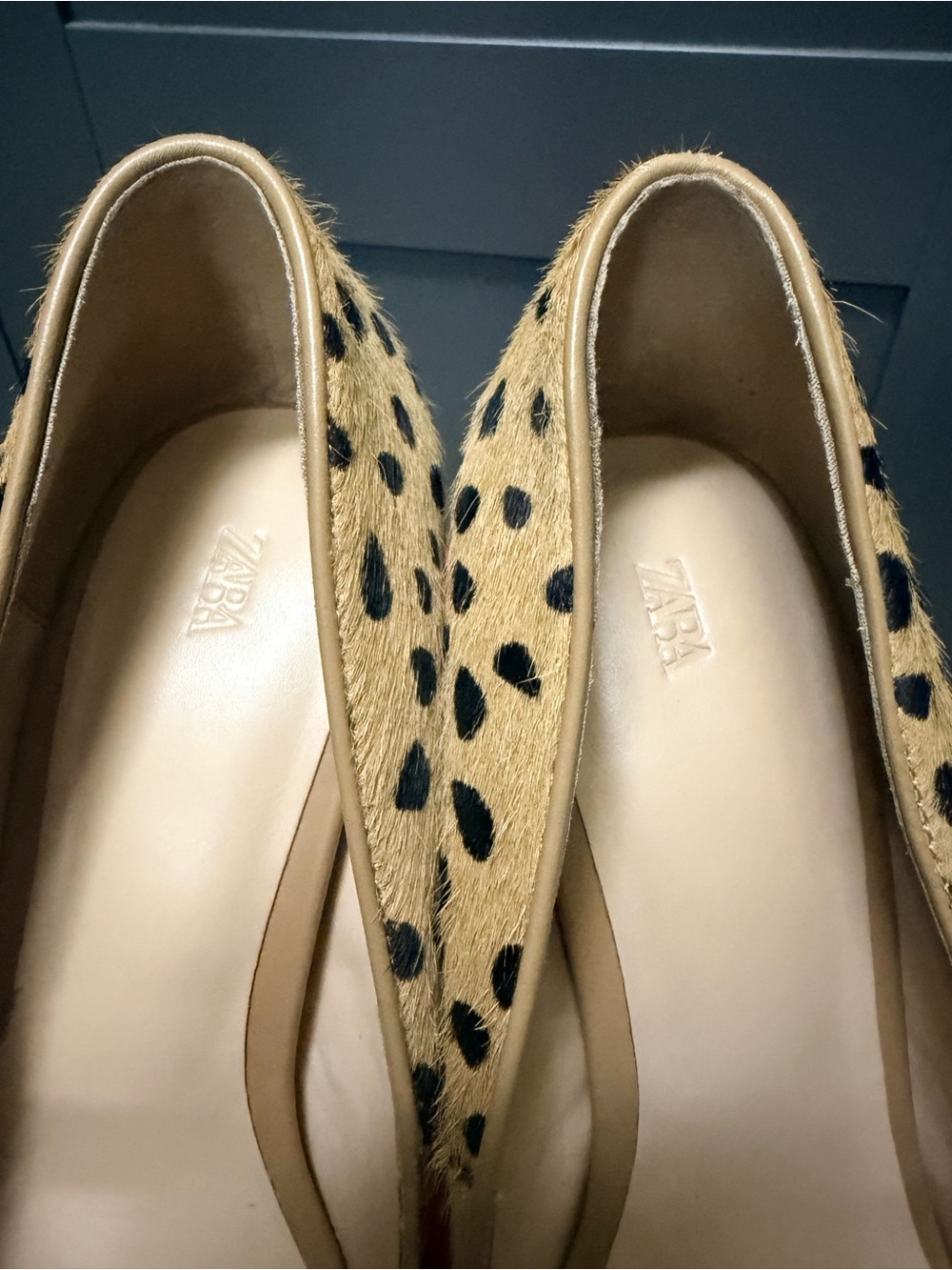 Zara Leopard Print Block Heel Pumps - Women - Picture 3 of 6
